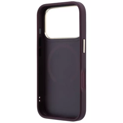 Guess - Saffiano Peony & Ring MagSafe (GUHMP18LPSAMSECU) - iPhone 18 Pro / iPhone 17 Pro - Burgundy