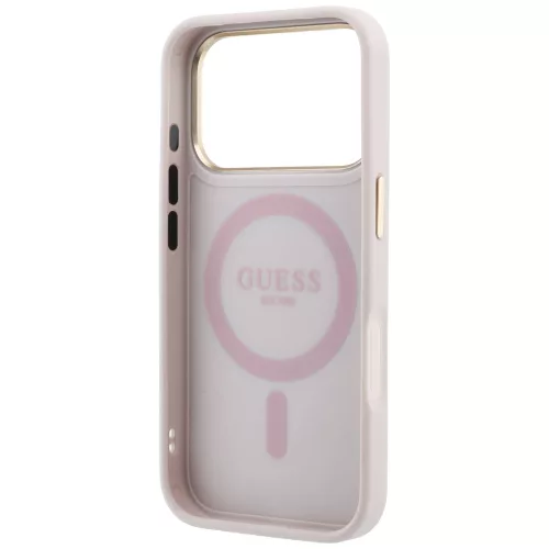 Guess - Ring Stand Classic Logo MagSafe (GUHMP18X6PS4RSCLP) - iPhone 18 Pro Max / iPhone 17 Pro Max - Pink