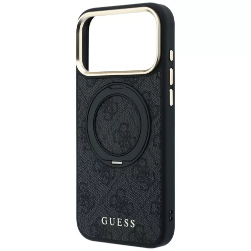 Guess - Ring Stand Classic Logo MagSafe (GUHMP18L6PS4RSCLK) - iPhone 18 Pro / iPhone 17 Pro - Black