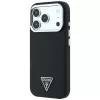 Guess - Grained Triangle Logo MagSafe (GUHMP18XPGSMTLSK) - iPhone 18 Pro Max / iPhone 17 Pro Max - Black