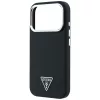 Guess - Grained Triangle Logo MagSafe (GUHMP18XPGSMTLSK) - iPhone 18 Pro Max / iPhone 17 Pro Max - Black