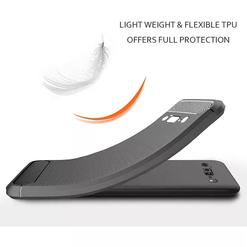 Techsuit - Carbon szilikon tok - Google Pixel 6 Pro - Fekete