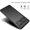 Techsuit - Carbon szilikon tok - Google Pixel 6 Pro - Fekete