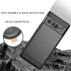 Techsuit - Carbon szilikon tok - Google Pixel 6 Pro - Fekete
