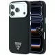 Guess - Grained Triangle Logo MagSafe (GUHMP18LPGSMTLSK) - iPhone 18 Pro / iPhone 17 Pro - Black