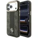 Guess - Leather 4G Stripe Round Classic Logo MagSafe (GUHMP18X6P4G4RCW) - iPhone 18 Pro Max / iPhone 17 Pro Max - Brown