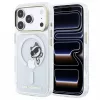 Karl Lagerfeld - IML Peekaboo Print and Metal Frame MagSafe - iPhone 18 Pro Max / iPhone 17 Pro Max (KLHMP18X6HCPSCT) - Clear