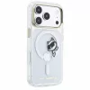 Karl Lagerfeld - IML Peekaboo Print and Metal Frame MagSafe - iPhone 18 Pro Max / iPhone 17 Pro Max (KLHMP18X6HCPSCT) - Clear