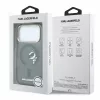 Karl Lagerfeld - IML Peekaboo Print and Metal Frame MagSafe (KLHMP18L6HCPSCK) - iPhone 18 Pro / iPhone 17 Pro - Black