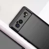 Techsuit - Carbon szilikon tok - Google Pixel 6 - Fekete