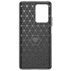 Techsuit - Carbon szilikon tok - Xiaomi 11T / 11T Pro - Fekete