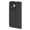 Techsuit - Magskin Book (Long Blitz Cutout) - Honor 600 Smart - Black
