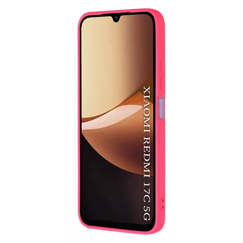 Techsuit - SoftFlex - Xiaomi Redmi 17C 5G - Hot Pink