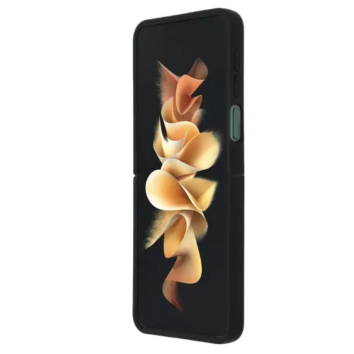 Techsuit - Glinth - Samsung Galaxy Z Flip3 5G - Fekete