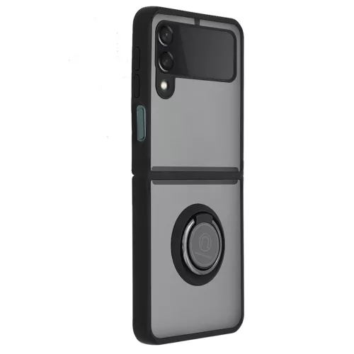 Techsuit - Glinth - Samsung Galaxy Z Flip3 5G - Fekete