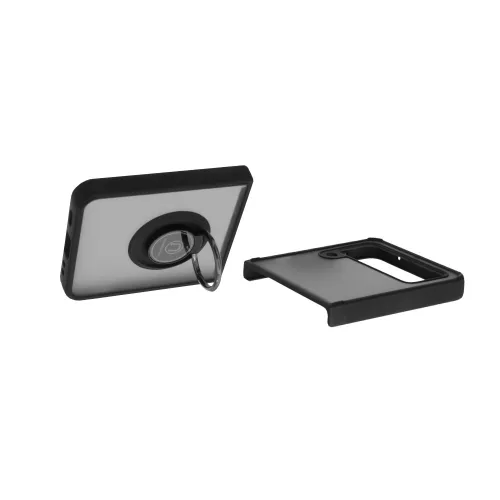 Techsuit - Glinth - Samsung Galaxy Z Flip3 5G - Fekete
