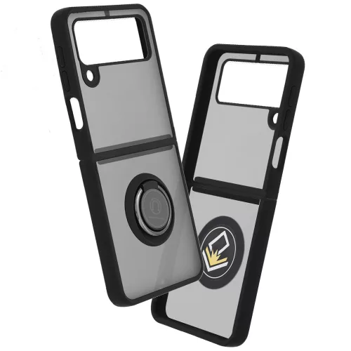 Techsuit - Glinth - Samsung Galaxy Z Flip3 5G - Fekete
