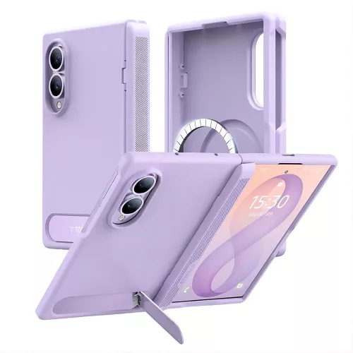 Torras - Ostand L1 Guardian - Samsung Galaxy Z Fold8 - Light Purple
