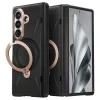 Torras - QPRO Leather Series - Samsung Galaxy Z Fold8 Ultra - Black