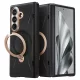 Torras - QPRO Leather Series - Samsung Galaxy Z Fold8 Ultra - Black