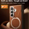 Torras - QPRO Leather Series - Samsung Galaxy Z Fold8 Ultra - Brown