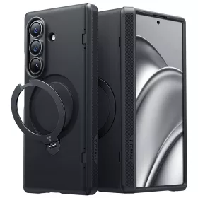   Torras - Ostand Q3 Spin Series - Samsung Galaxy Z Fold8 Ultra - Black