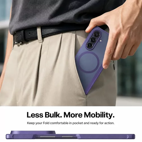 Torras - Guardian Magnetic Series - Samsung Galaxy Z Fold8 Ultra - Deep Purple