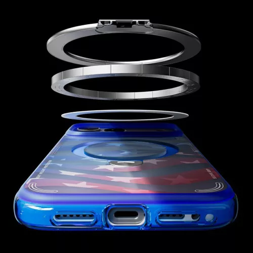 Torras - Ostand Spin Air Football Series - iPhone 17 Pro Max /  iPhone 18 Pro Max - Starlight