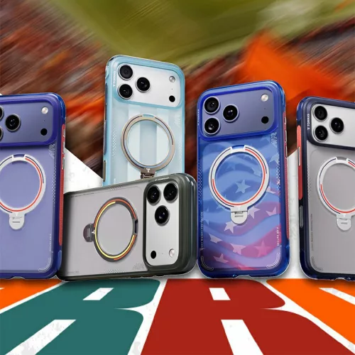 Torras - Ostand Spin Air Football Series - iPhone 17 Pro Max /  iPhone 18 Pro Max - Starlight