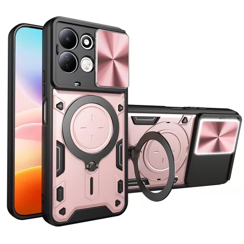 Techsuit - CamGuard Pro - Xiaomi Redmi 17 4G / Redmi 17 5G - Rose Gold
