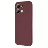 Techsuit - SoftFlex - Xiaomi Redmi 17 4G / Redmi 17 5G - Plum Red