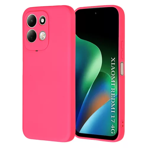 Techsuit - SoftFlex - Xiaomi Redmi 17 4G / Redmi 17 5G - Hot Pink