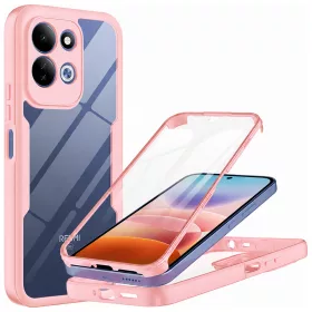   Techsuit - ColorVerse 360 Series + Screen Protector - Xiaomi Redmi 17 4G / Redmi 17 5G - Pink