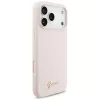 Guess - Silicone Script Metal Logo MagSafe (GUHMP18XSMBSLP) - iPhone 18 Pro Max / iPhone 17 Pro Max - Pink