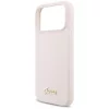 Guess - Silicone Script Metal Logo MagSafe (GUHMP18XSMBSLP) - iPhone 18 Pro Max / iPhone 17 Pro Max - Pink
