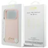 Guess - Silicone Script Metal Logo MagSafe (GUHMP18XSMBSLP) - iPhone 18 Pro Max / iPhone 17 Pro Max - Pink