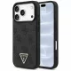 Guess - Leather 4G Triangle Strass MagSafe (GUHMP18LP4TDPLK) - iPhone 18 Pro / iPhone 17 Pro - Black