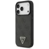 Guess - Leather 4G Triangle Strass MagSafe (GUHMP18LP4TDPLK) - iPhone 18 Pro / iPhone 17 Pro - Black