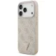 Guess - Leather 4G Triangle Strass MagSafe (GUHMP18LP4TDPP) - iPhone 18 Pro / iPhone 17 Pro - Pink
