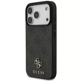   Guess - 4G Small and Classic Logo MagSafe (GUHMP18LP4SM4MK) - iPhone 18 Pro / iPhone 17 Pro - Black