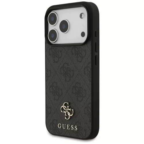 Guess - 4G Small and Classic Logo MagSafe (GUHMP18LP4SM4MK) - iPhone 18 Pro / iPhone 17 Pro - Black
