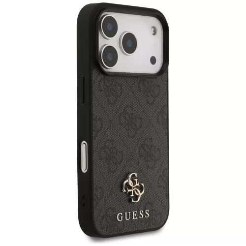 Guess - 4G Small and Classic Logo MagSafe (GUHMP18LP4SM4MK) - iPhone 18 Pro / iPhone 17 Pro - Black