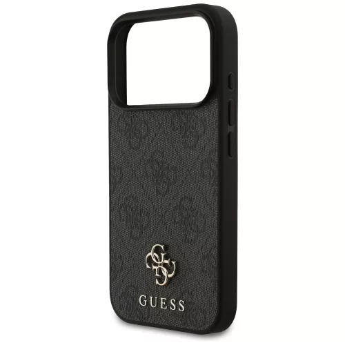 Guess - 4G Small and Classic Logo MagSafe (GUHMP18LP4SM4MK) - iPhone 18 Pro / iPhone 17 Pro - Black