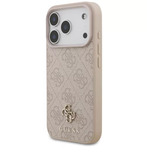 Guess - Hardcase 4G Small & Classic MagSafe (GUHMP18LP4SM4MP) - iPhone 18 Pro / iPhone 17 Pro - Pink