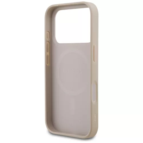 Guess - Hardcase 4G Small & Classic MagSafe (GUHMP18LP4SM4MP) - iPhone 18 Pro / iPhone 17 Pro - Pink