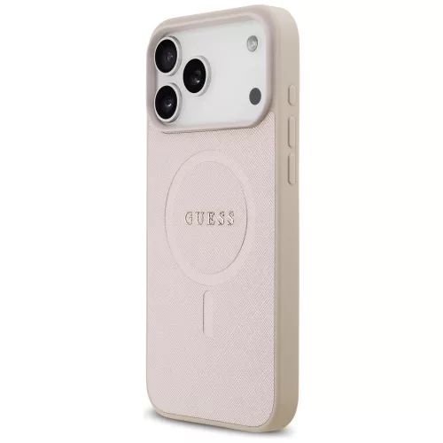 Guess - Saffiano MagSafe (GUHMP18XPSAHMCP) - iPhone 18 Pro Max / iPhone 17 Pro Max - Pink
