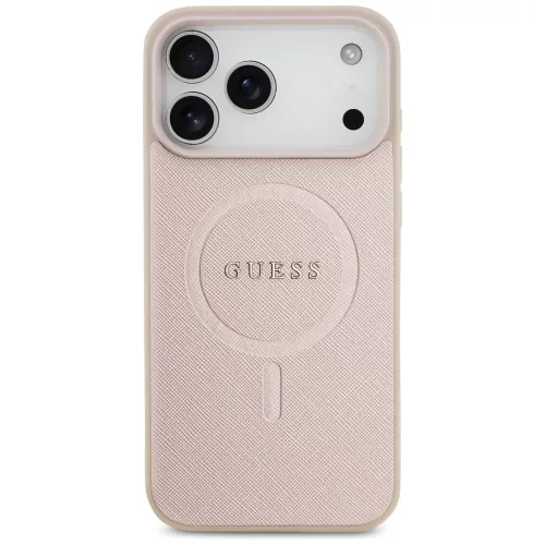 Guess - Saffiano MagSafe (GUHMP18XPSAHMCP) - iPhone 18 Pro Max / iPhone 17 Pro Max - Pink