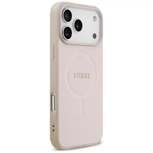 Guess - Saffiano MagSafe (GUHMP18XPSAHMCP) - iPhone 18 Pro Max / iPhone 17 Pro Max - Pink