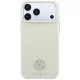 Guess - Grained Leather Round Strass Logo MagSafe (GUHMP18X6PSRMDEE) - iPhone 18 Pro Max / iPhone 17 Pro Max - Beige