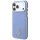Guess - Grained Leather Round Strass Logo MagSafe (GUHMP18X6PSRMDEB) - iPhone 18 Pro Max / iPhone 17 Pro Max - Light Blue